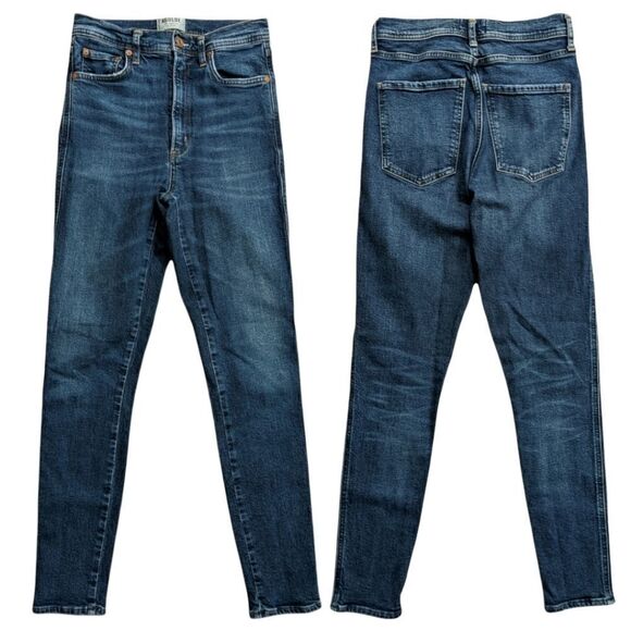 AGOLDE Women's 5 Pocket Style High Rise Jeans Size 25 A051-B-812 - Picture 1 of 6